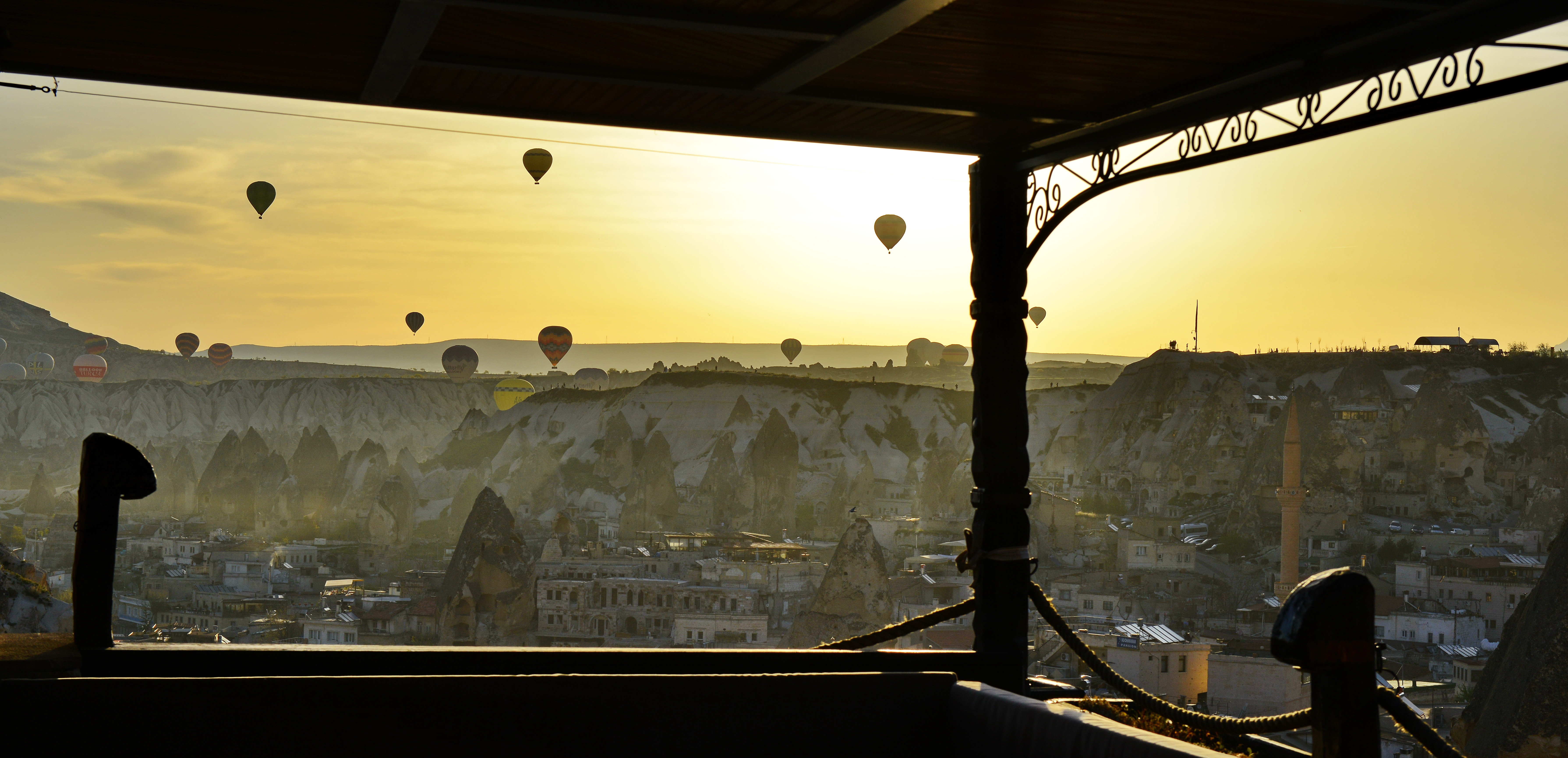 Watchıng the balloons