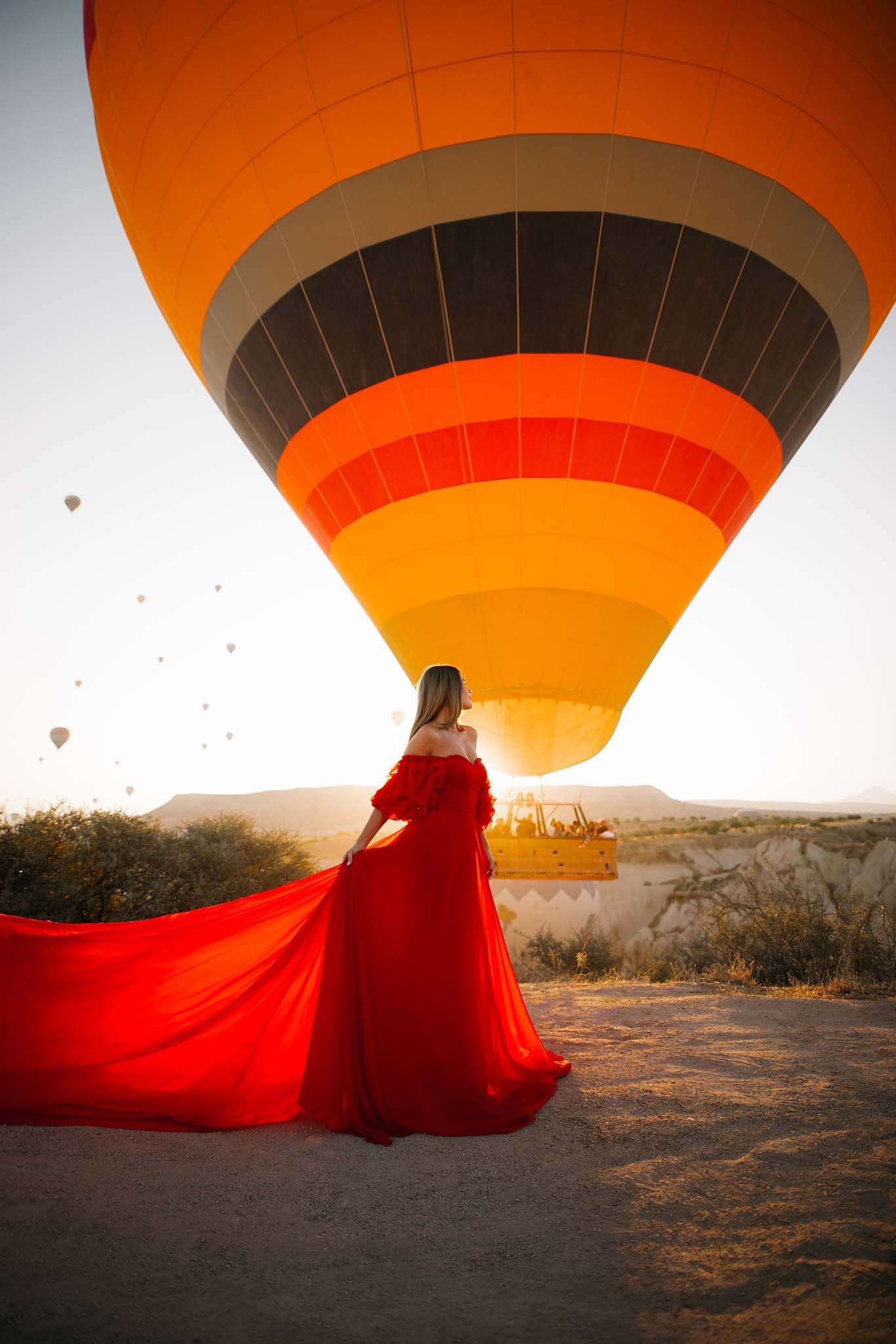 Özel Fotoğrafçı ile Kapadokya'da Fotoğraf Çekimleri